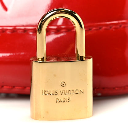 Louis Vuitton Vernis Alma BB Pomme D'Amour 8 of 13