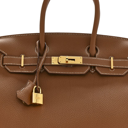 Hermes Togo Birkin 30 Gold 8 of 11