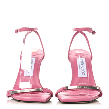 Jimmy Choo Calfskin Jaxon 95 Sandals 36 Pink 3 of 8