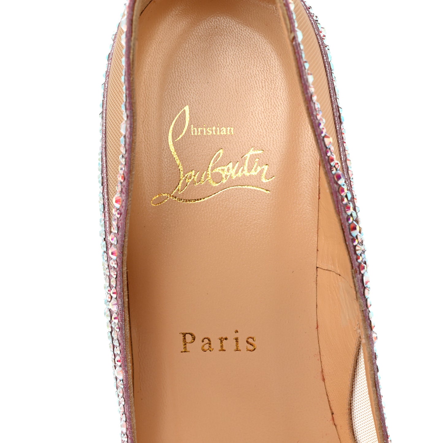 Crystal Strass Camilla 100 Pumps 37 Aurora Borea