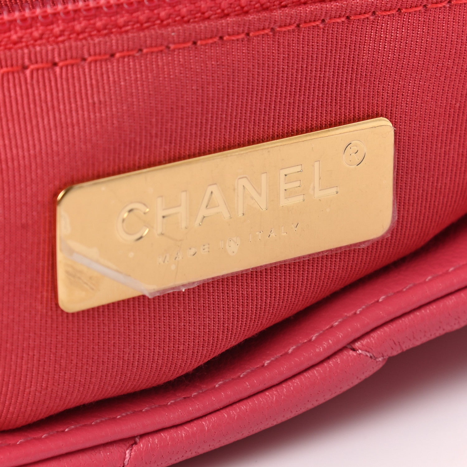 Chanel Goatskin Quilted Medium Chanel 19 Flap Pink 6 of 10