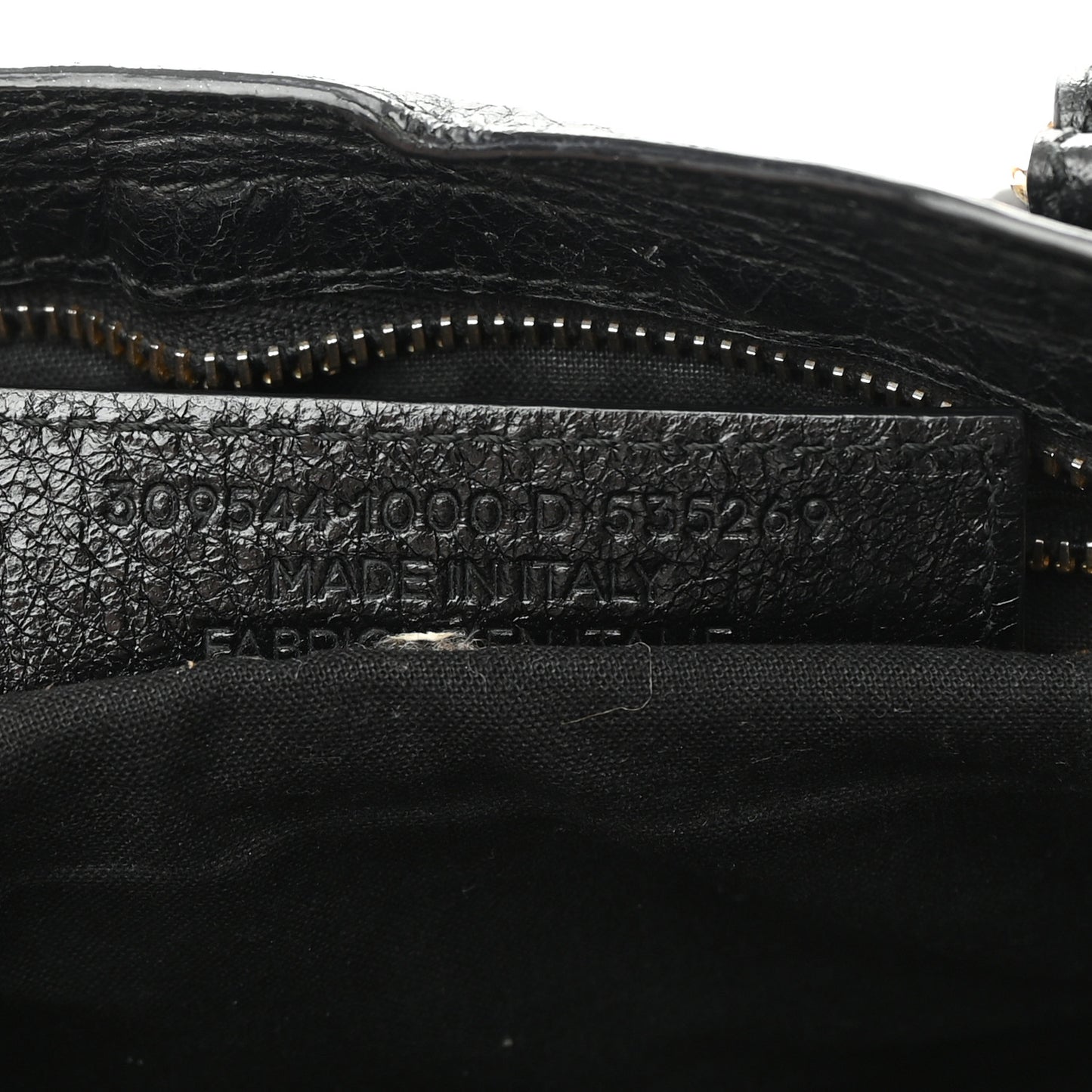 Agneau Giant 12 Gold Hardware Mini City Black