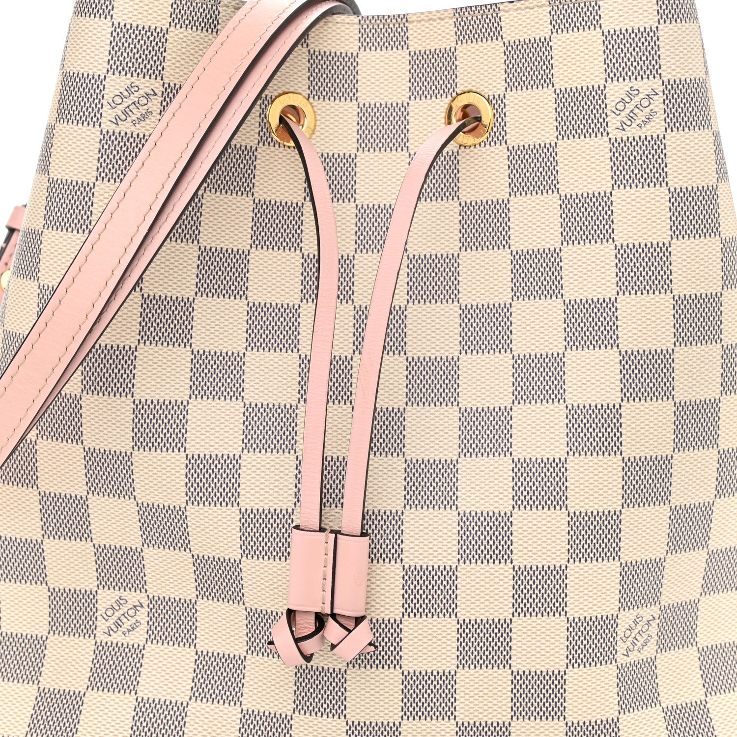 Louis Vuitton Damier Azur Neonoe MM Eau De Rose 10 of 10
