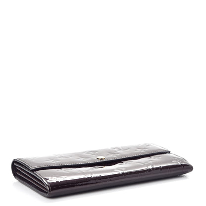 Louis Vuitton Vernis Sarah Wallet Amarante 4 of 8