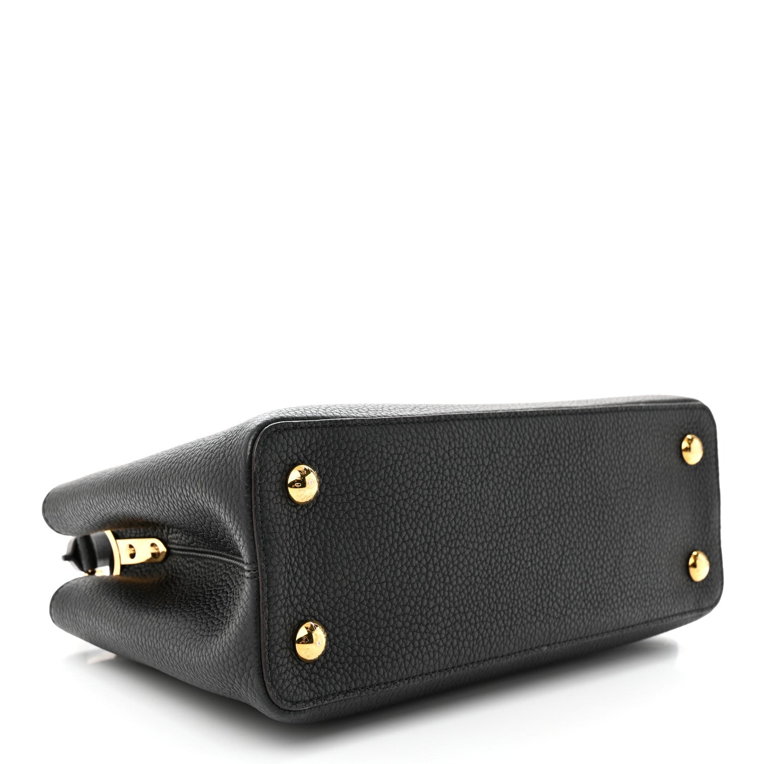 Louis Vuitton Taurillon Capucines PM Black 4 of 12