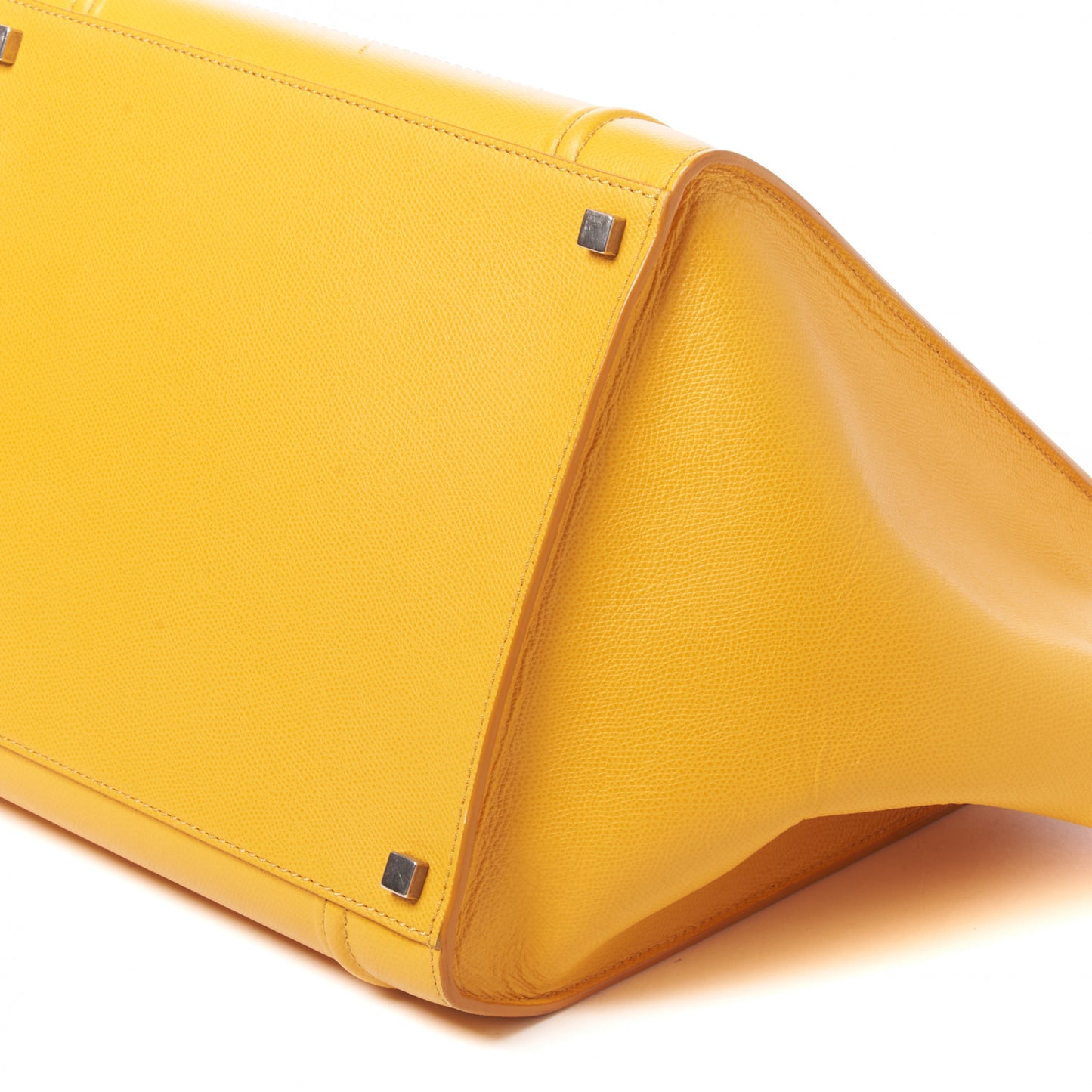 Grained Calfskin Medium Phantom Luggage Yellow