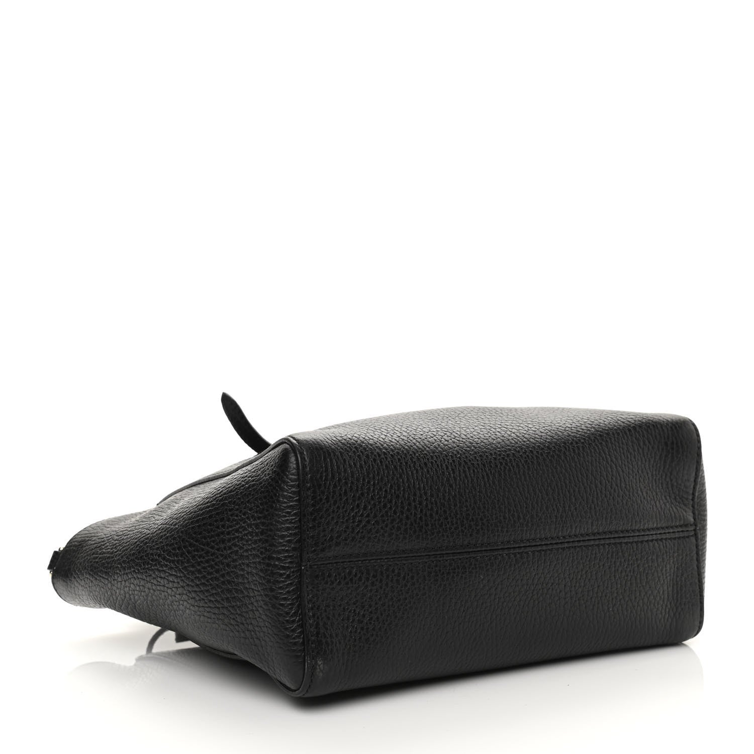 Gucci Dollar Calfskin Mini Swing Top Handle Bag Black 4 of 9