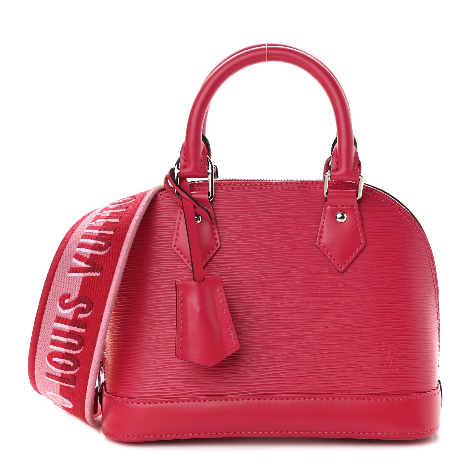 Louis Vuitton Epi Jacquard Alma BB Rose Pondicherry 1 of 9