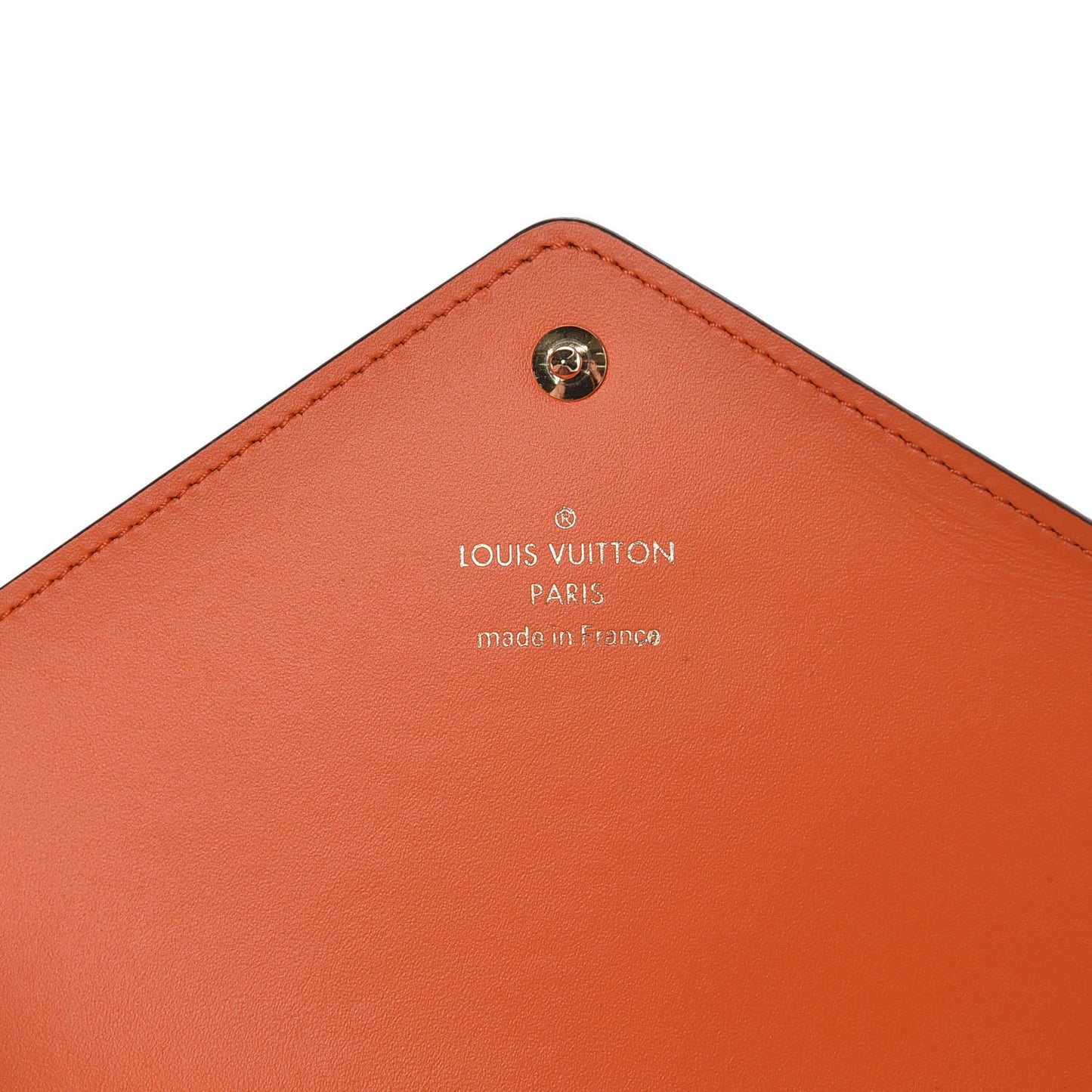 Catogram Large Kirigami Pochette Marron