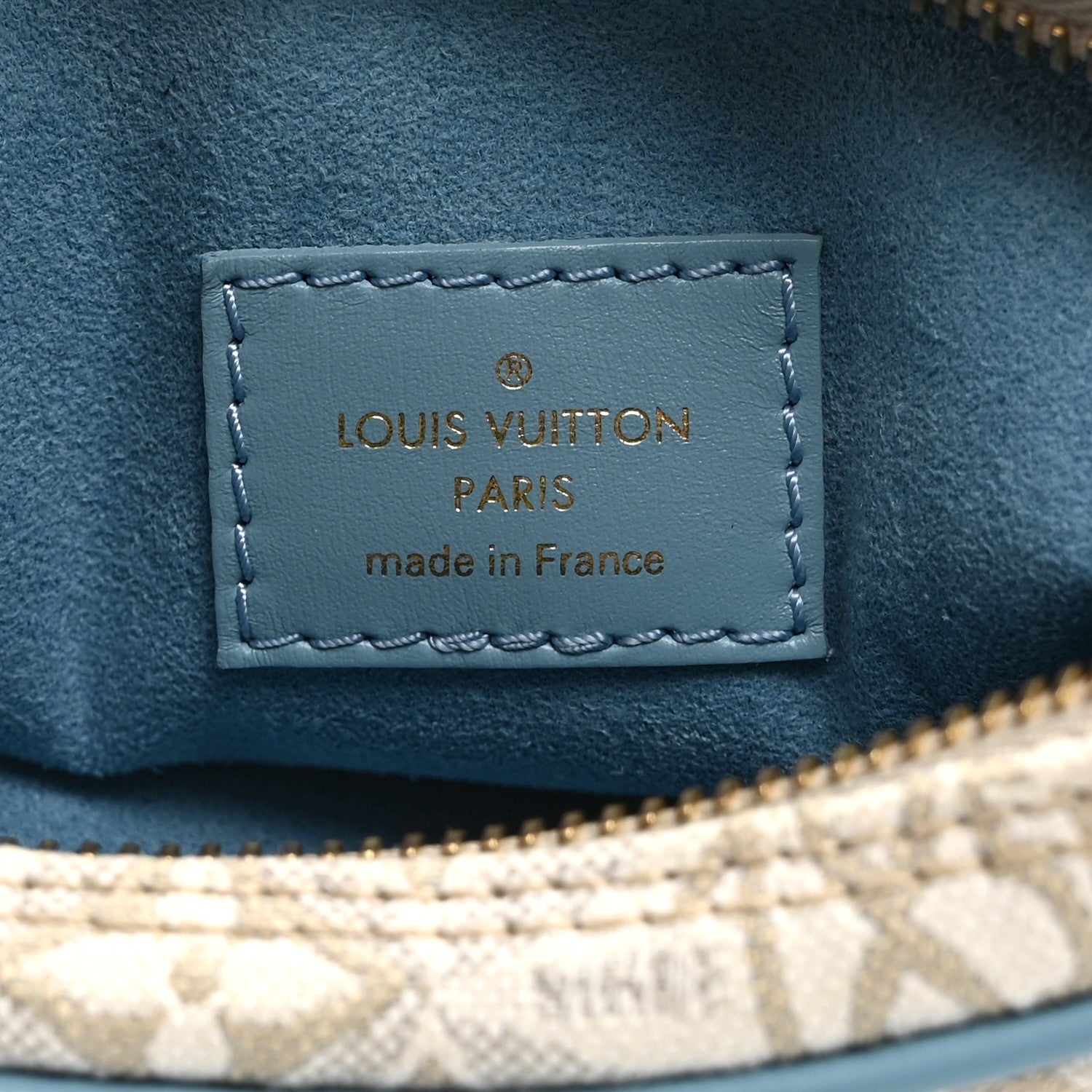 Louis Vuitton Jacquard Since 1854 Loop White Blue 6 of 11