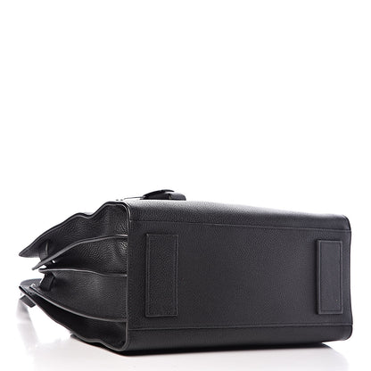 Saint Laurent Grained Calfskin Small Supple Sac De Jour Black 4 of 10