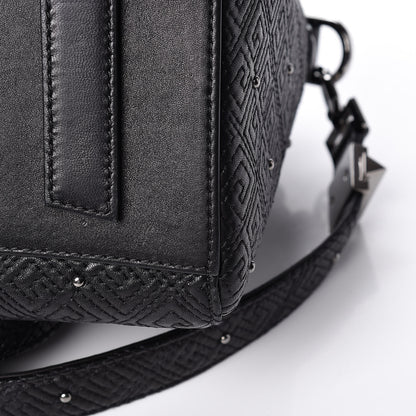 Givenchy Lambskin Logo Embossed Small Studded Antigona Black 18 of 18