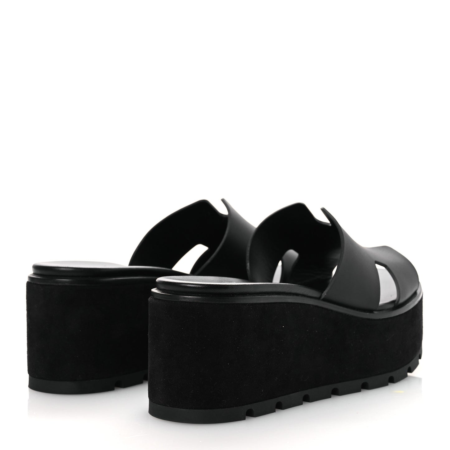 Calfskin Suede Goatskin Eze 30 Sandals 39 Black
