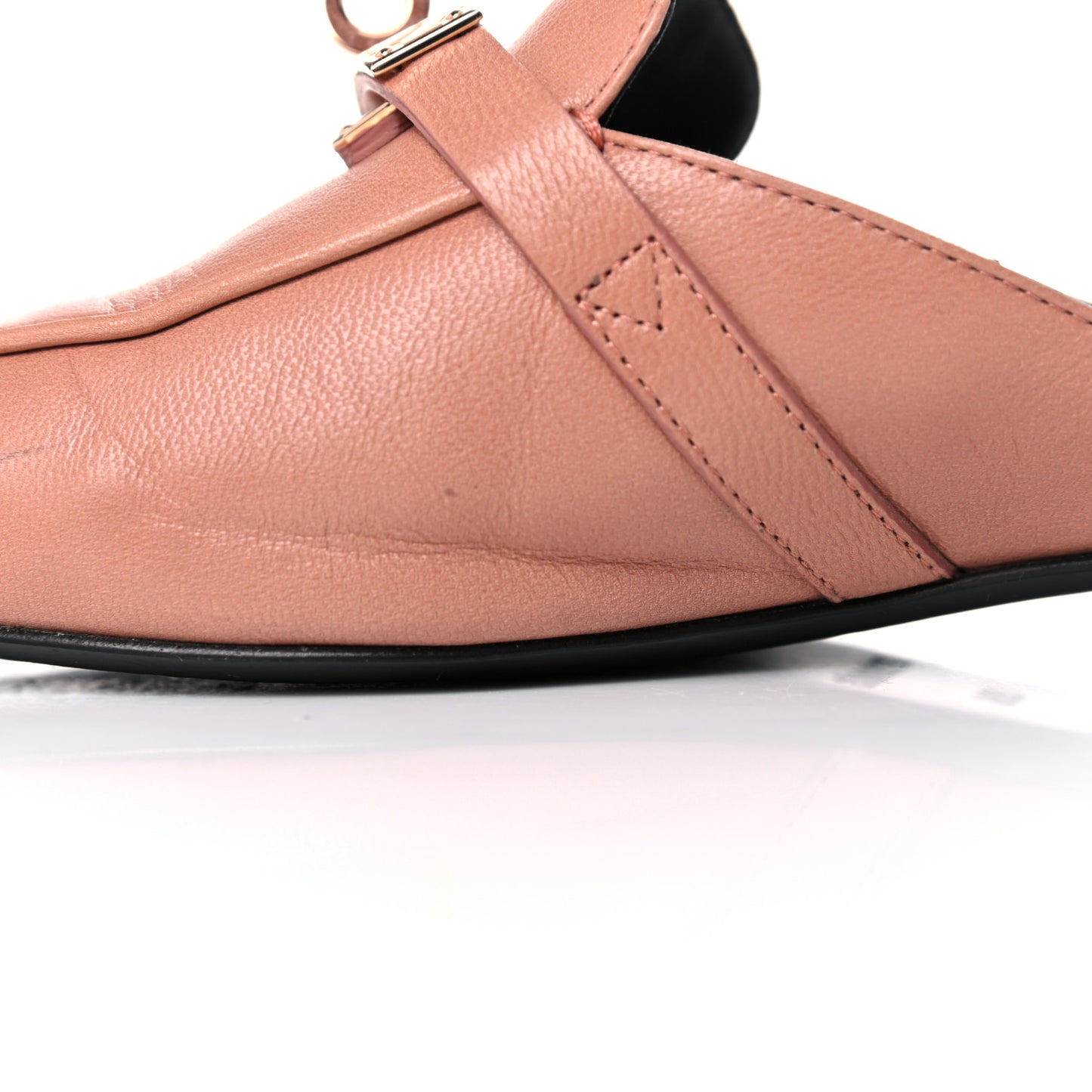 Goatskin Oz Mules 35.5 Rose Aube