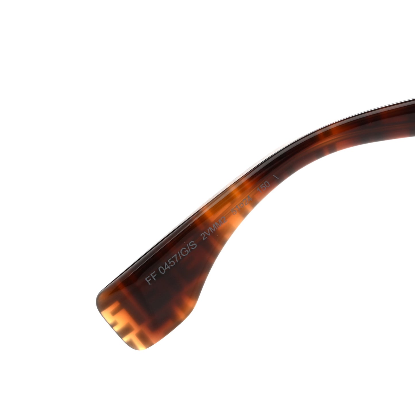 Acetate Fendi Square Sunglasses FF0457 Tortoise