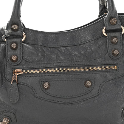 Balenciaga Agneau Giant 12 Rose Gold Hardware Town Gris Tarmac 9 of 15
