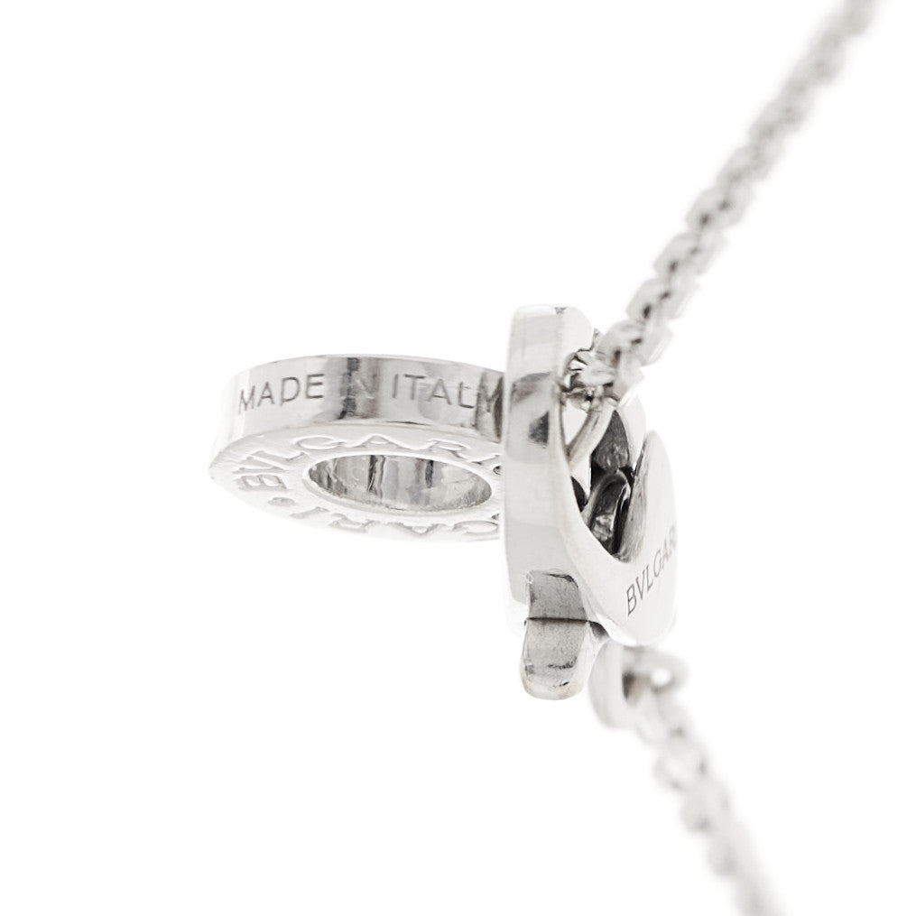 18K White Gold Diamond Large Divas' Dream Pave Necklace