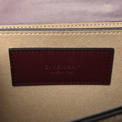 Givenchy Goatskin Quilted Small GV3 Shoulder Bag Aubergine 6 of 9