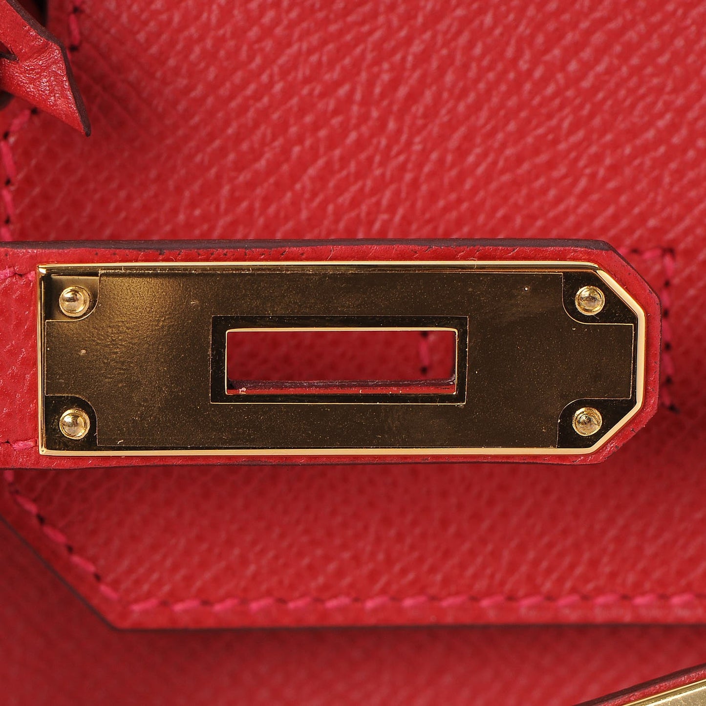 Epsom Birkin 30 Rouge Casaque