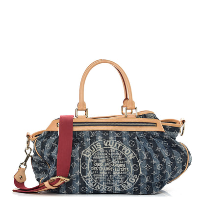 Louis Vuitton Denim Raye Cabas GM 1 of 9