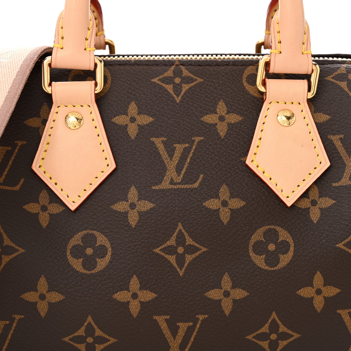 Monogram Speedy Bandouliere 20 Beige