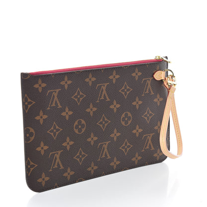 Louis Vuitton Monogram Neverfull MM GM Pochette Pivoine 2 of 5