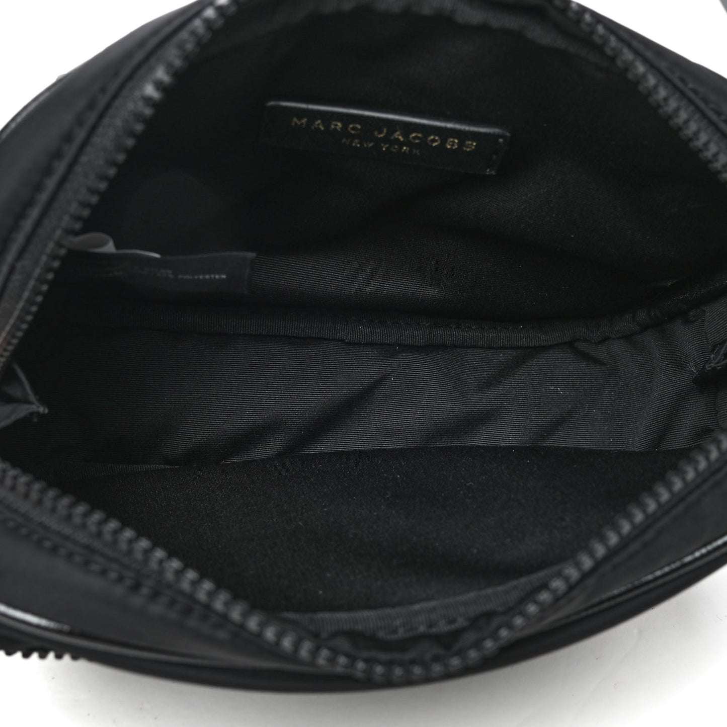 Nylon Logo Belt Bag Black