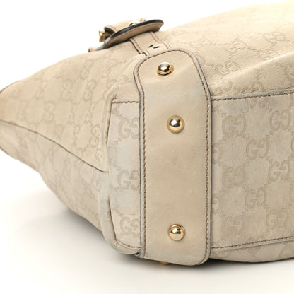 Gucci Guccissima Small Pelham Shoulder Bag Off White 8 of 17