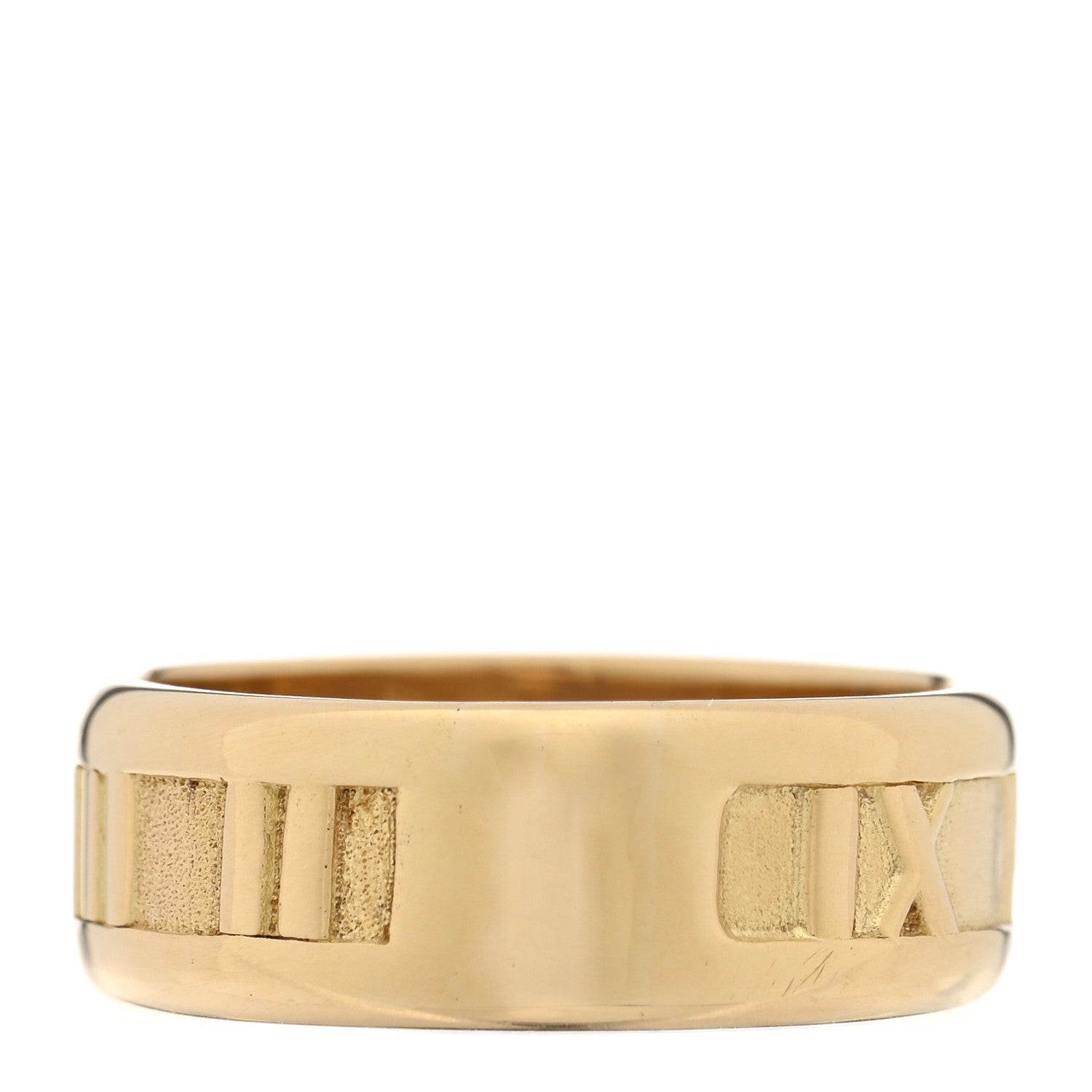 Tiffany 18K Yellow Gold Atlas Ring 51 5.75 3 of 5