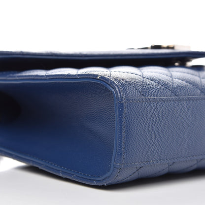 Saint Laurent Grain De Poudre Textured Mixed Matelasse Triquilt Medium Monogram Satchel Denim 9 of 9