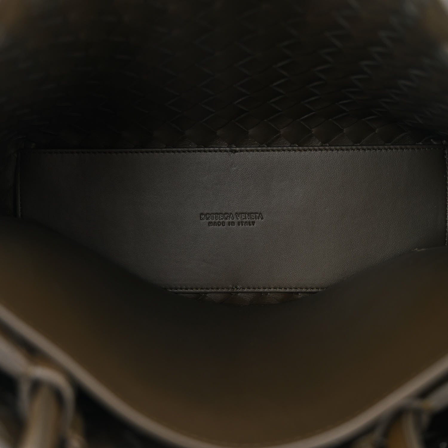 Bottega Veneta Nappa Intrecciato Medium Andiamo Shoulder Bag Kaki 5 of 9