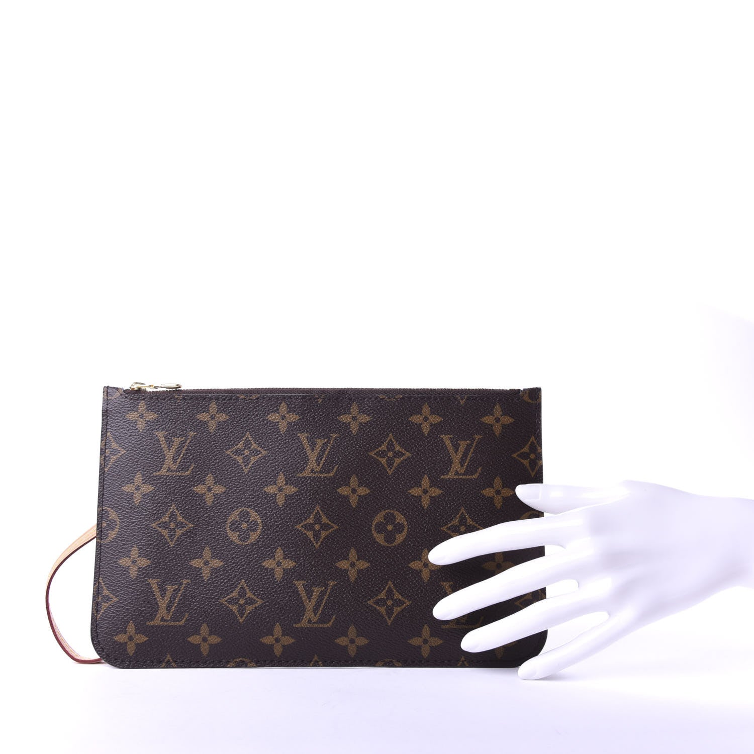 Louis Vuitton Monogram Neverfull MM GM Pochette 2 of 8