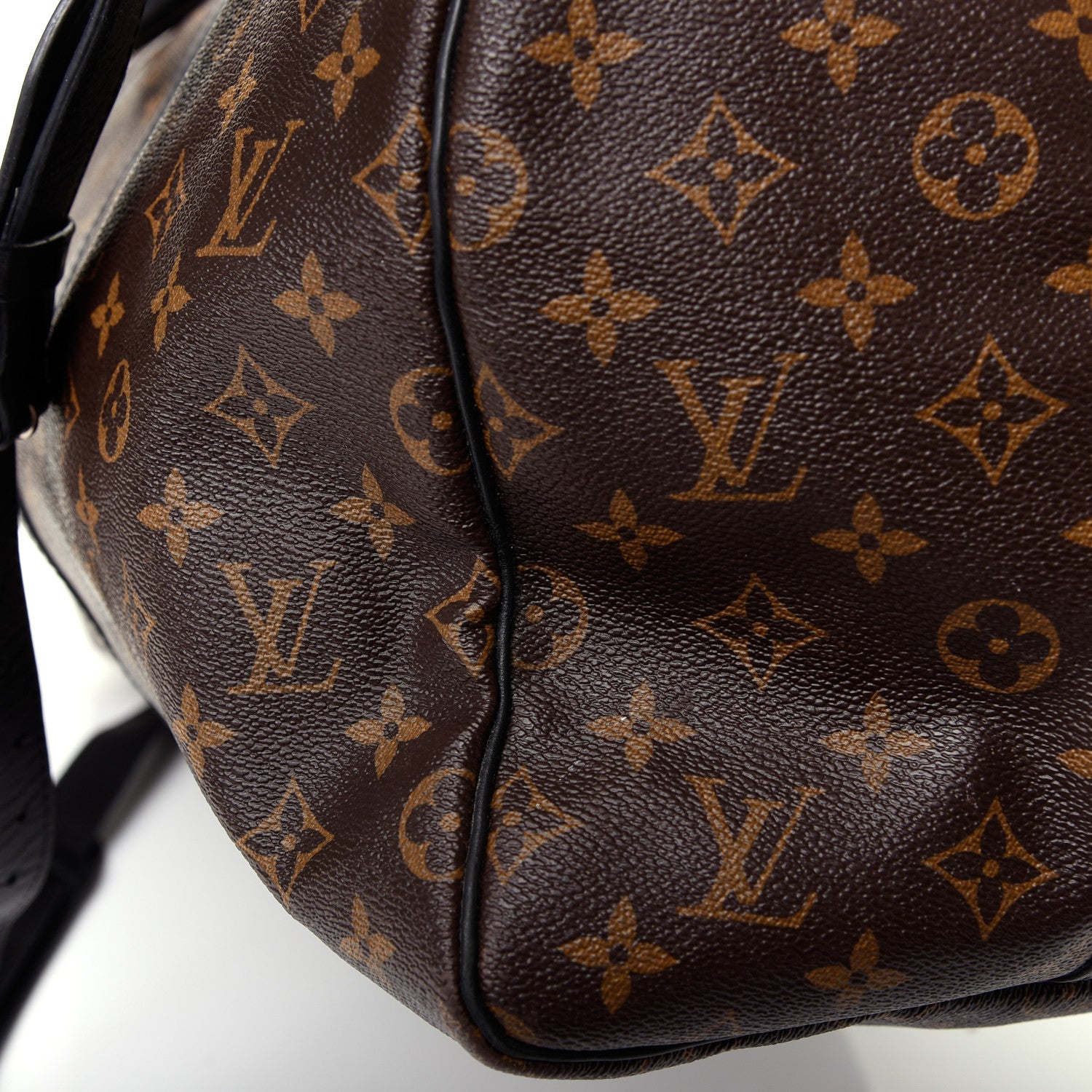 Louis Vuitton Monogram Macassar Keepall Bandouliere 55 14 of 15