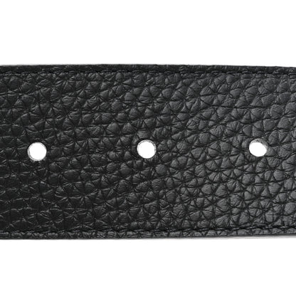Louis Vuitton Taurillon Calfskin 30mm LV Initiales Reversible Belt 90 36 Black 4 of 6