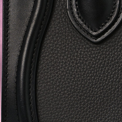 Celine Baby Grained Calfskin Nubuck Tri-color Nano Luggage Anthracite 10 of 10