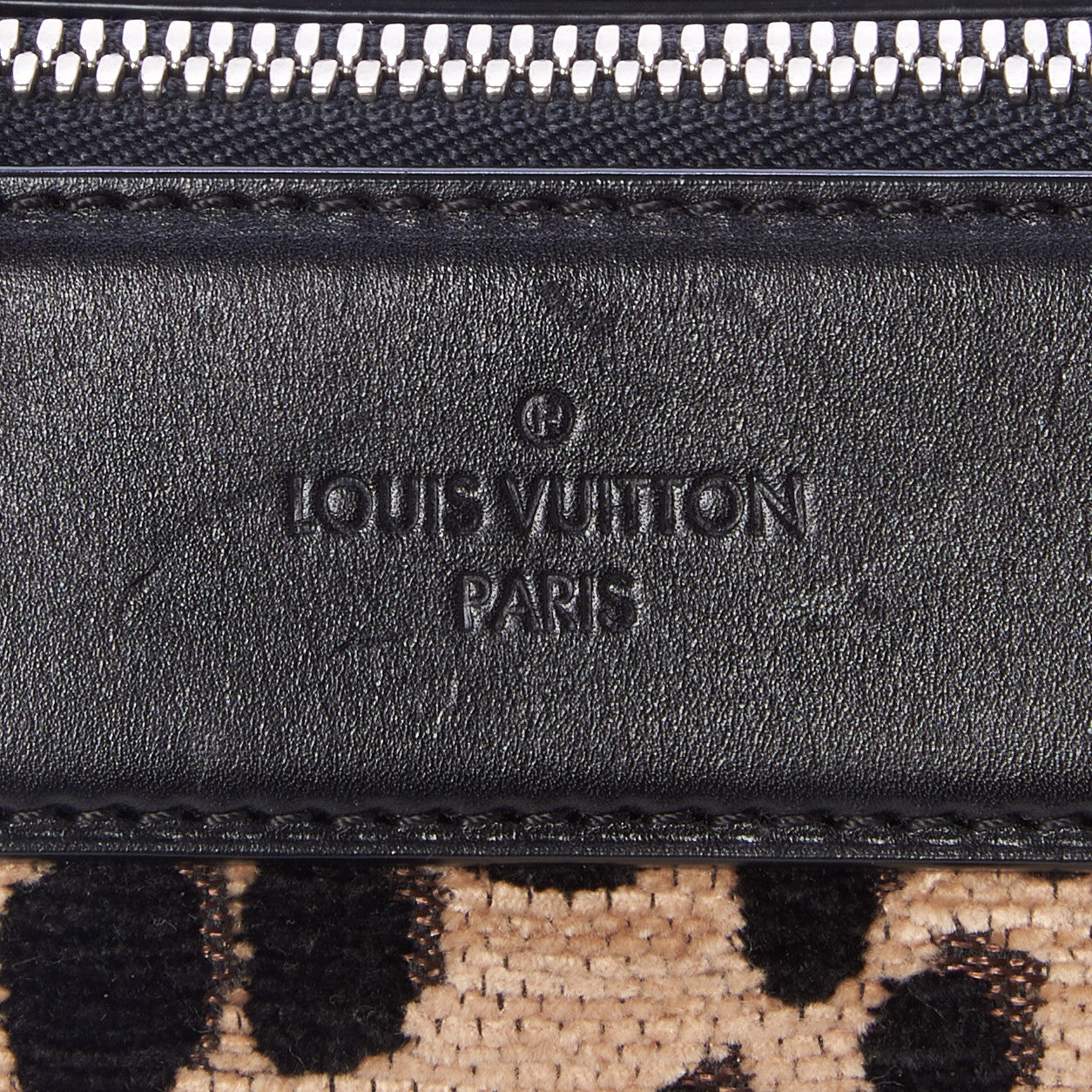 Jacquard Velvet Leopard Print Stephen Sprouse Baby Bag
