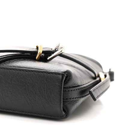 Givenchy Tumbled Calfskin Nano Voyou Bag Black 10 of 10