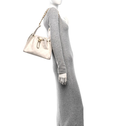 Chanel Caviar Quilted Small Chanel 25 Handbag White 2 of 10