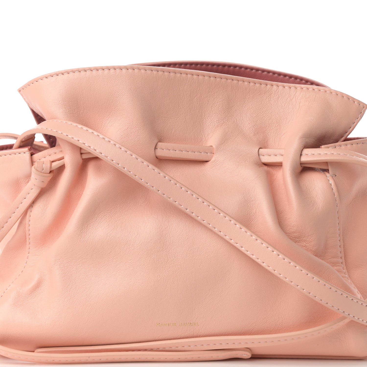 Mansur Gavriel Lambskin Mini Protea Bag Rosa Blush 7 of 14
