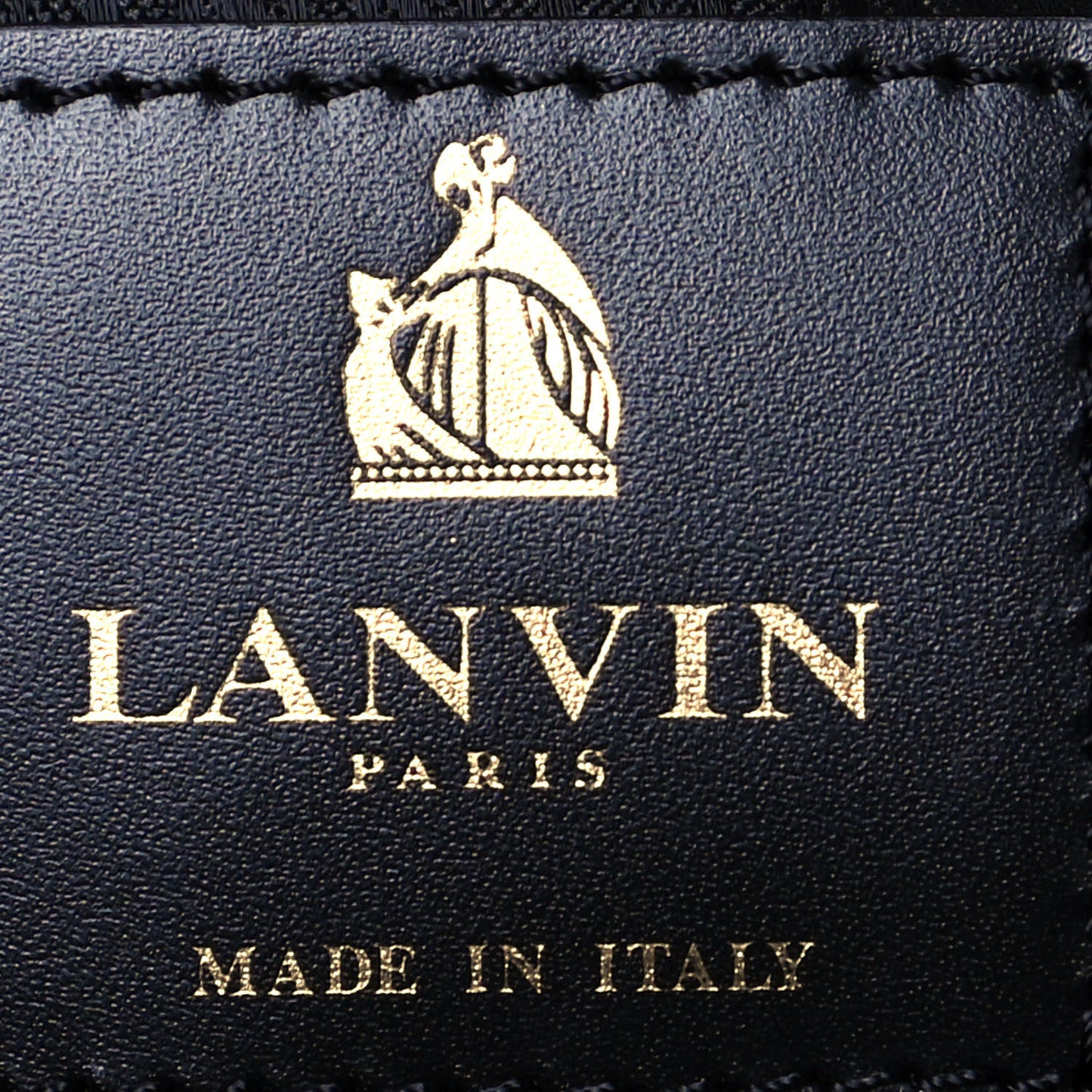 Lambskin Quilted Amalia Cabas Tote Brown