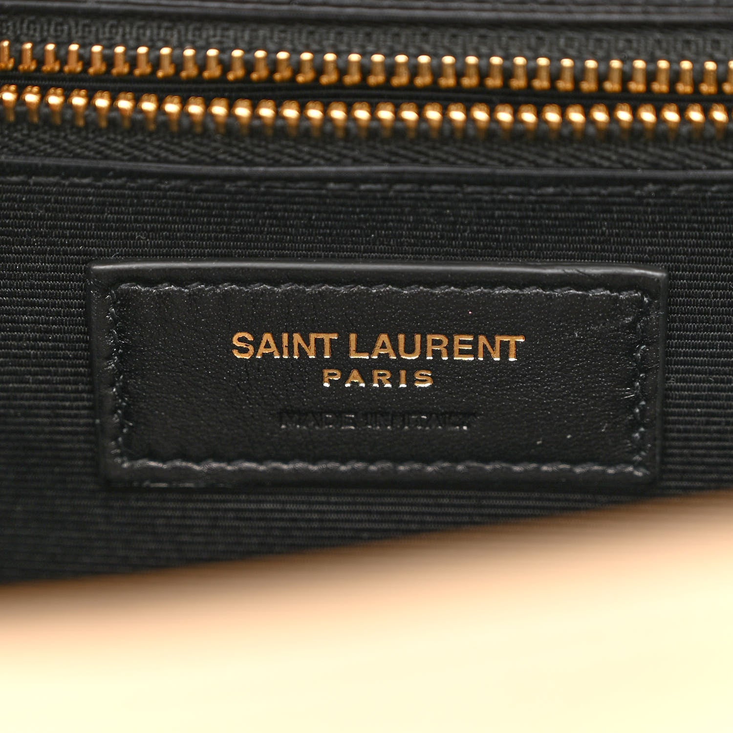 Saint Laurent Grain De Poudre Matelasse Chevron Large Monogram Satchel Nude Powder 5 of 9