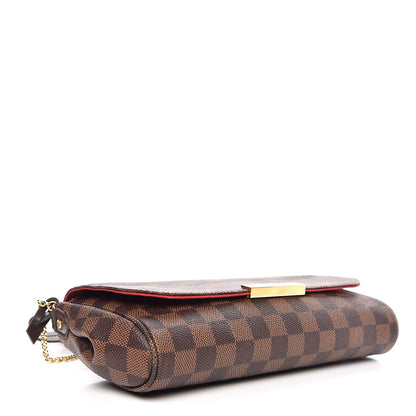 Louis Vuitton Damier Ebene Favorite MM 4 of 9