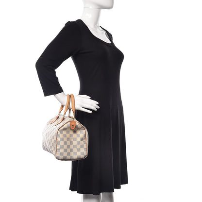 Louis Vuitton Damier Azur Speedy 25 2 of 17