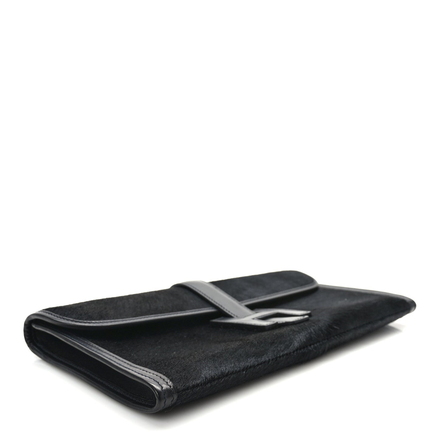 Pony Hair Swift Jige Elan 29 Clutch Black