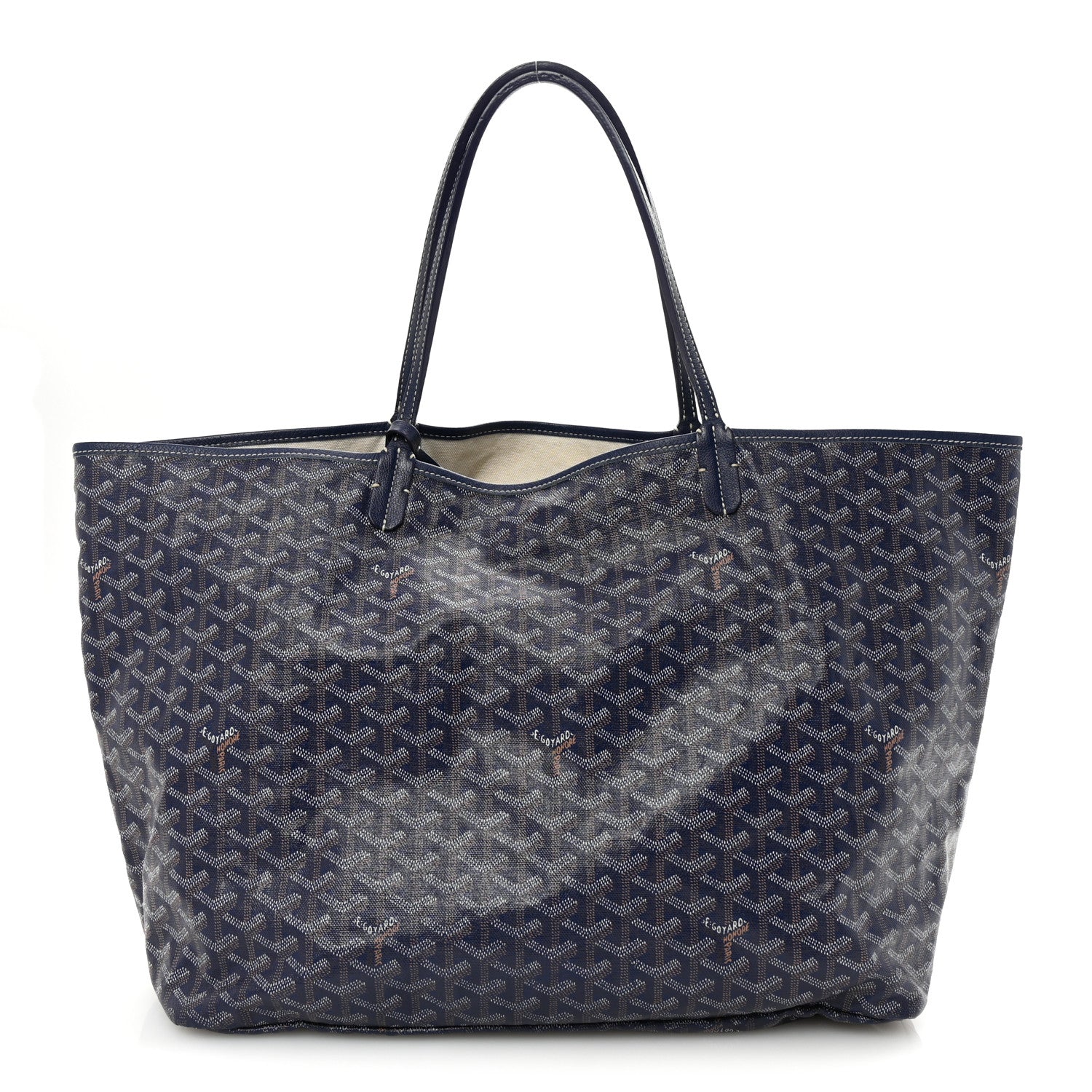 Goyard Goyardine Saint Louis GM Navy 1 of 9