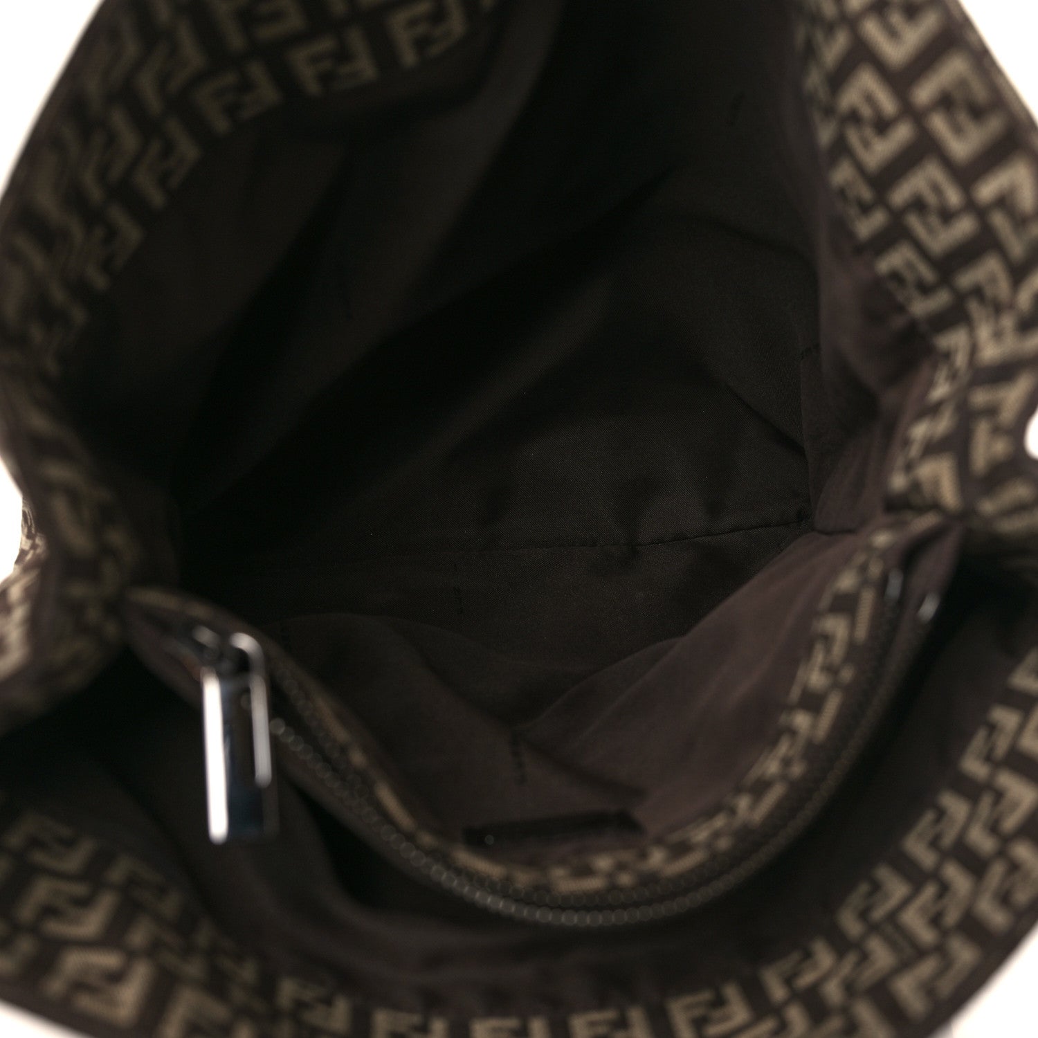 Fendi Zucchino Small Tote Tobacco Brown 4 of 7