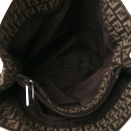 Fendi Zucchino Small Tote Tobacco Brown 4 of 7