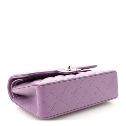 Chanel Lambskin Quilted Small Double Flap Purple 4 of 11