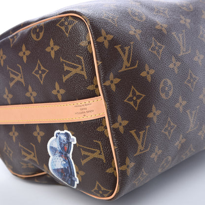 Louis Vuitton Monogram World Tour Speedy Bandouliere 30 12 of 14