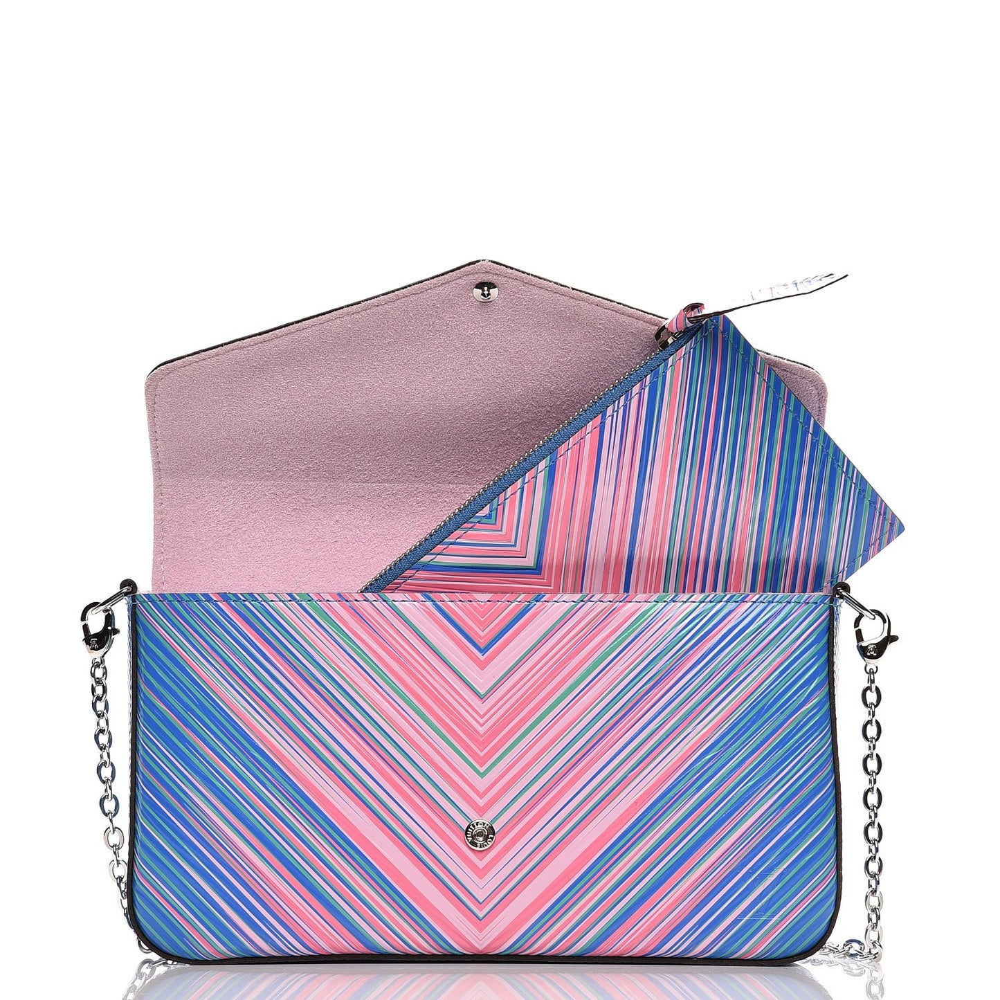 Epi Tropical Pochette Felicie Blue Rose